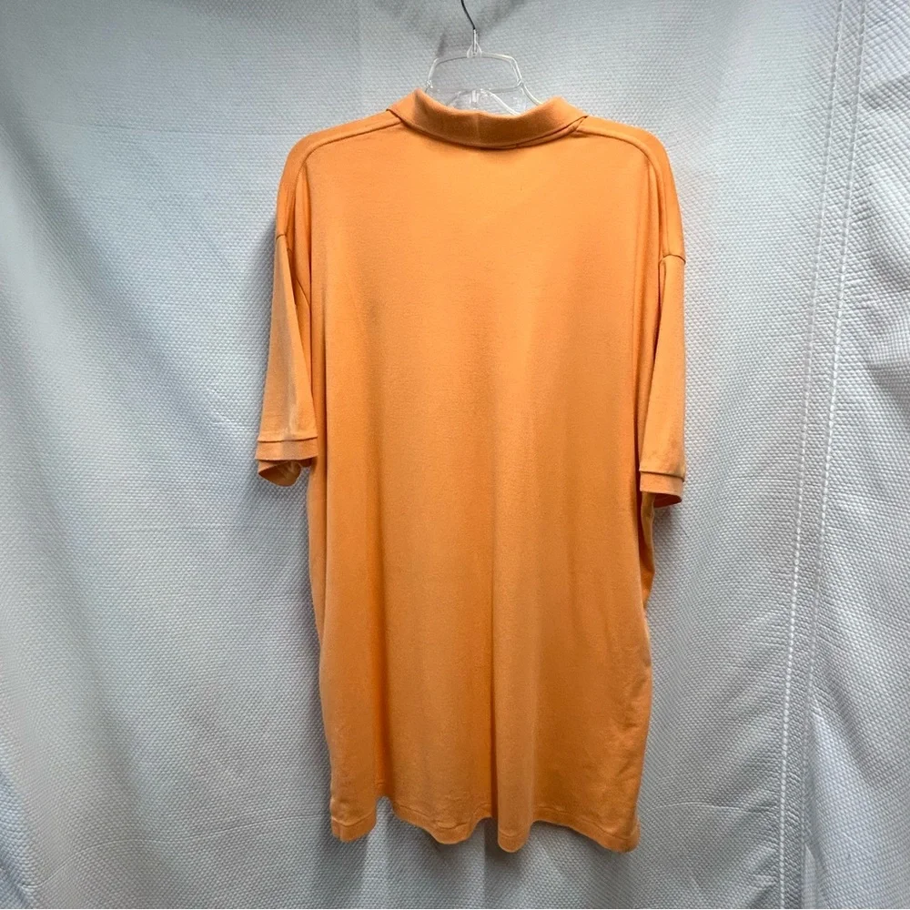 Polo by Ralph Lauren Men's Orange Polo Shirt‎